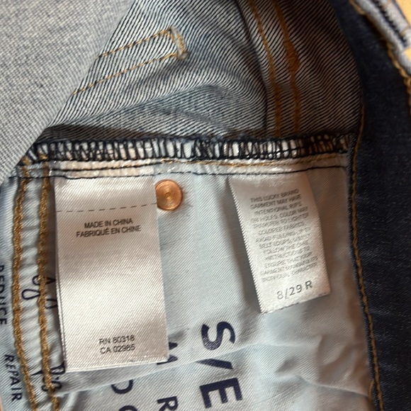 Lucky Brand Sweet Exposed Button Bootcut Jeans Size 8/29R - Picture 10 of 13